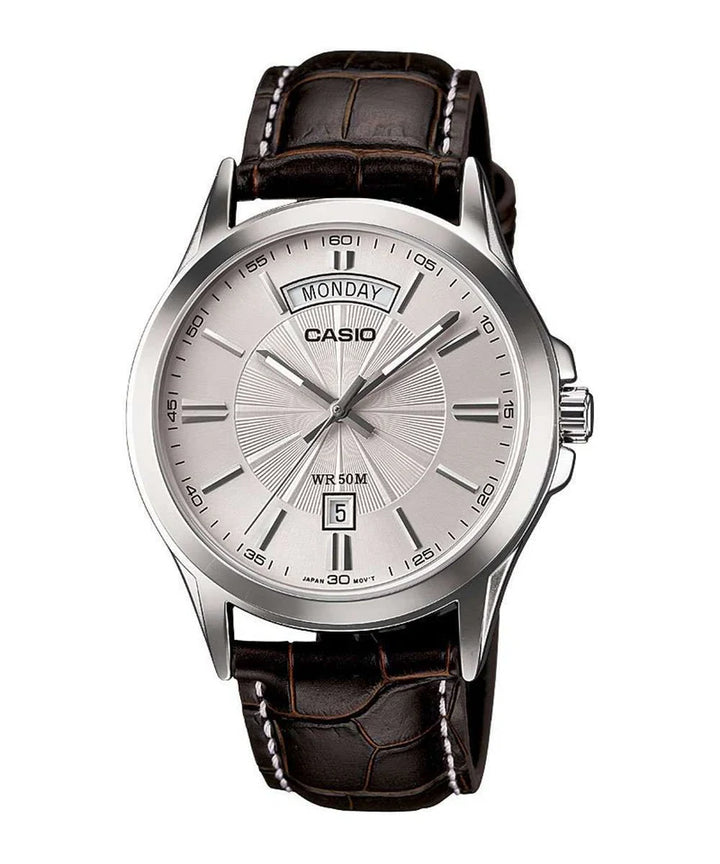 Reloj Casio MTP-1381 Original para Hombre con Día y Fecha
