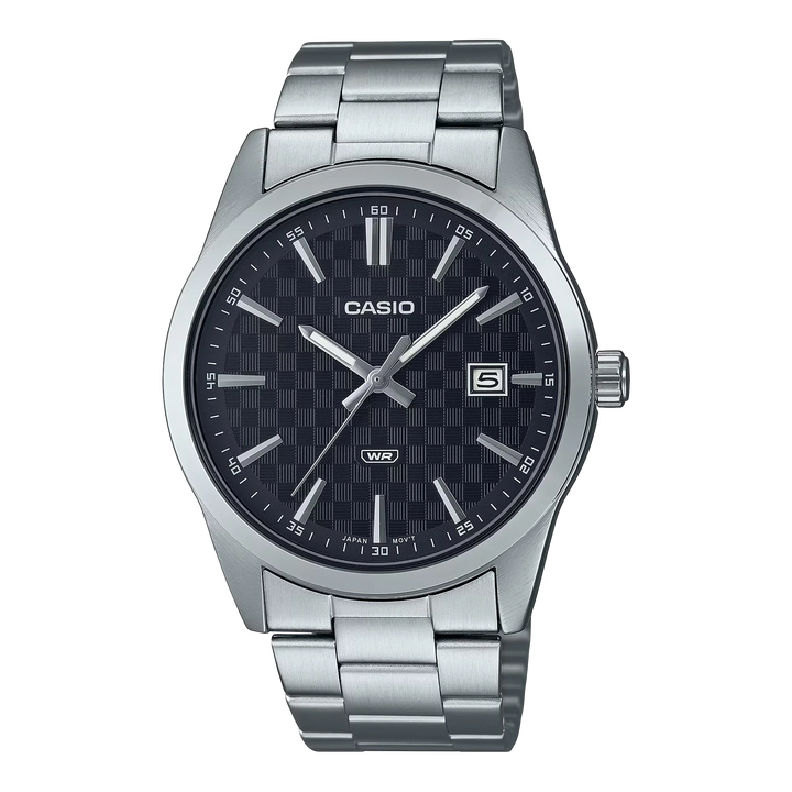 Reloj Casio MTP-VD03D-1AU dorado analógico para hombre con fecha original con garantía en Perú