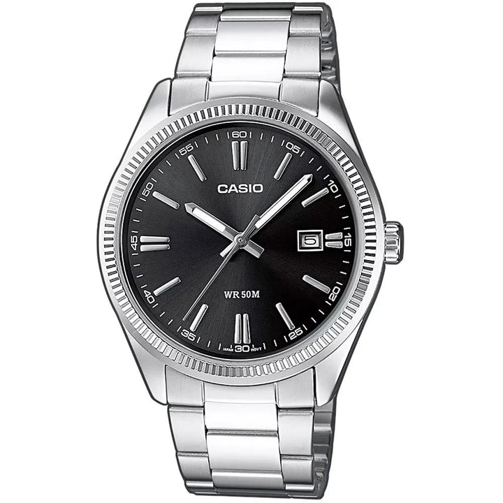RELOJ CASIO ORIGINAL MTP-1302PD-1A1 | Acero Hombre Plateado - Casio en Perú | Jherr Jewelry