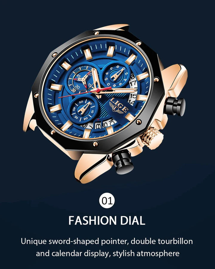 ChronoMaster Adventurer - Luxury Sport Quartz Timekeeper - JHERR JEWELRY en Perú | Jherr Jewelry