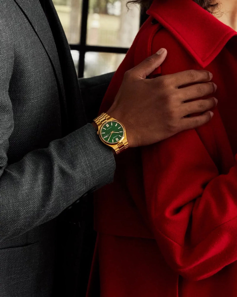 Citizen Tsuyosa Original NJ0152-51X Automático - Esfera Verde Esmeralda con Cristal Zafiro - Citizen en Perú | Jherr Jewelry