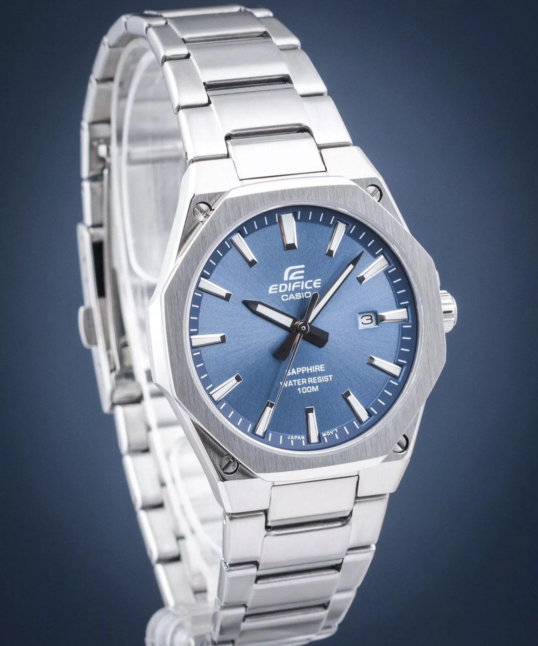 Reloj Casio Edifice EFR-S108D-7A Original Cristal de Zafiro y Resistencia al Agua 100M para Hombre