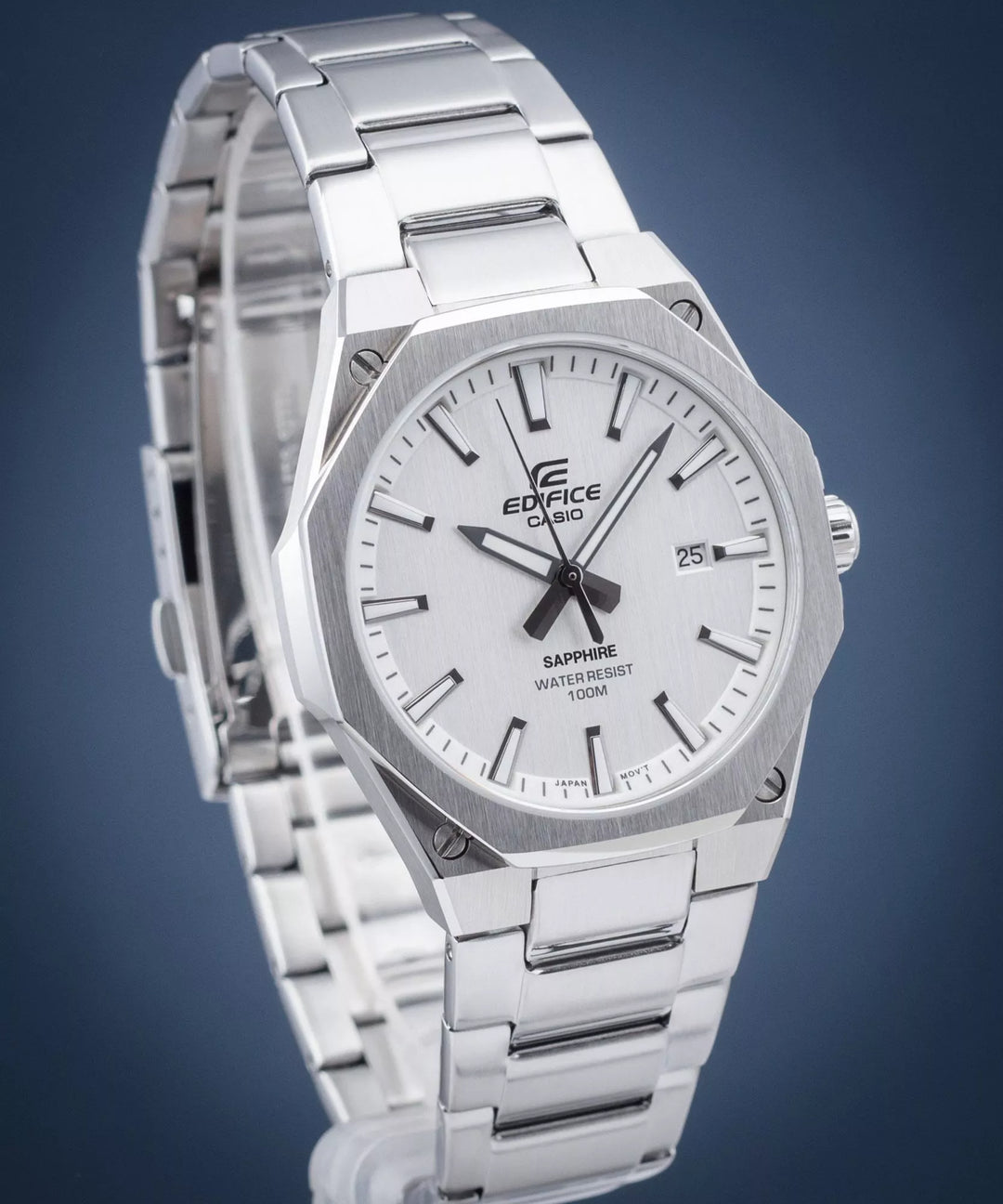 Reloj Casio Edifice EFR-S108D-7A Original Cristal de Zafiro y Resistencia al Agua 100M para Hombre