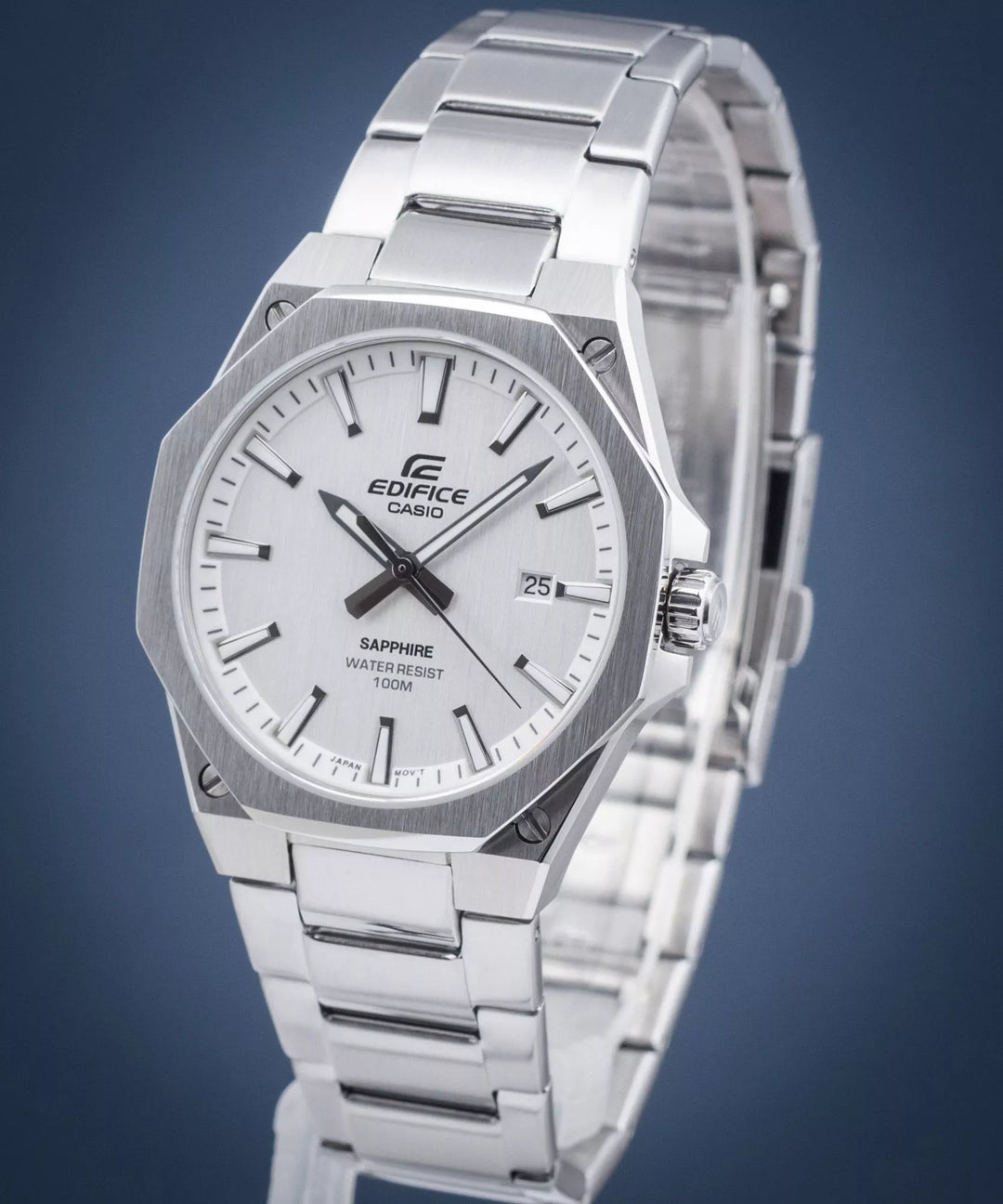 Reloj Casio Edifice EFR-S108D-7A Original Cristal de Zafiro y Resistencia al Agua 100M para Hombre