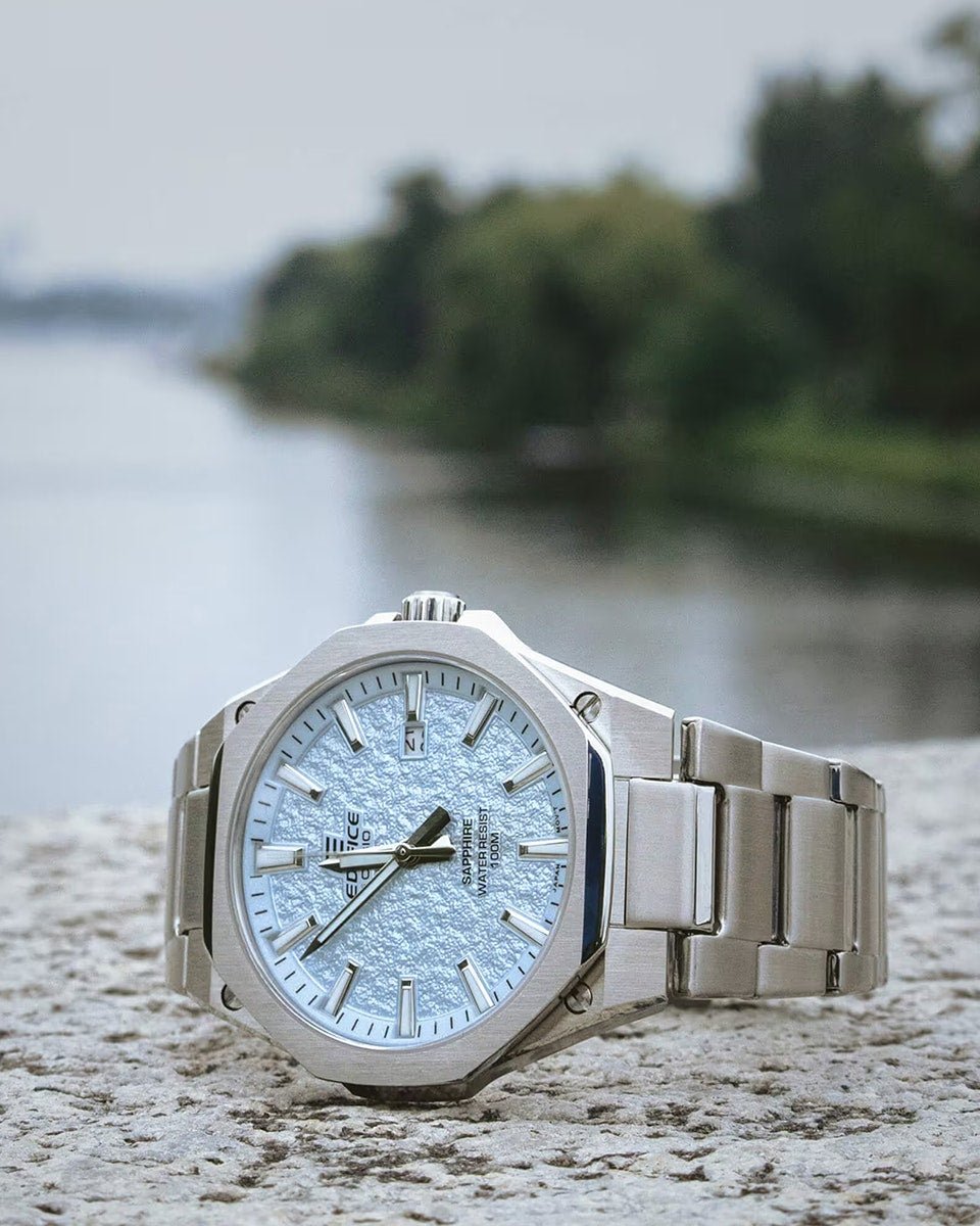 Reloj Casio Edifice EFR-S108DE-2A Original Cristal de Zafiro y Resistencia al Agua 100M - Edifice en Perú | Jherr Jewelry