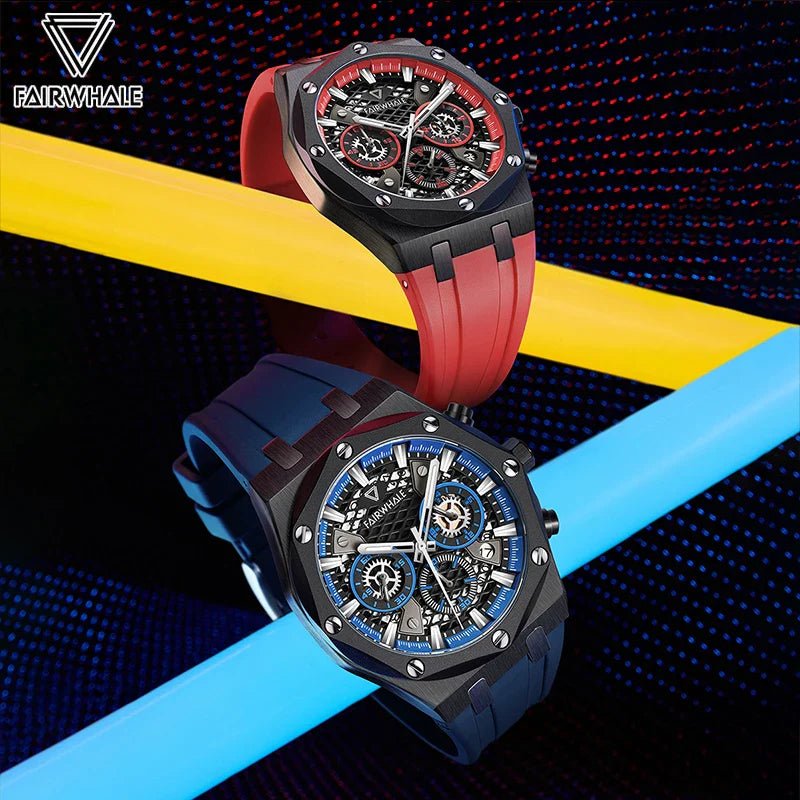 Reloj Fairwhale Azure Velocity Chronograph - JHERR JEWELRY en Perú | Jherr Jewelry