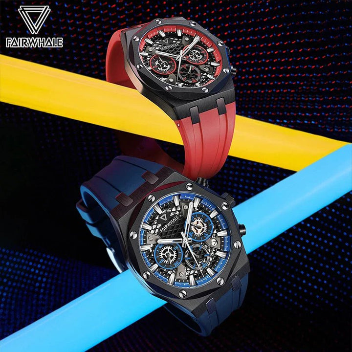 Reloj Fairwhale Azure Velocity Chronograph - JHERR JEWELRY en Perú | Jherr Jewelry