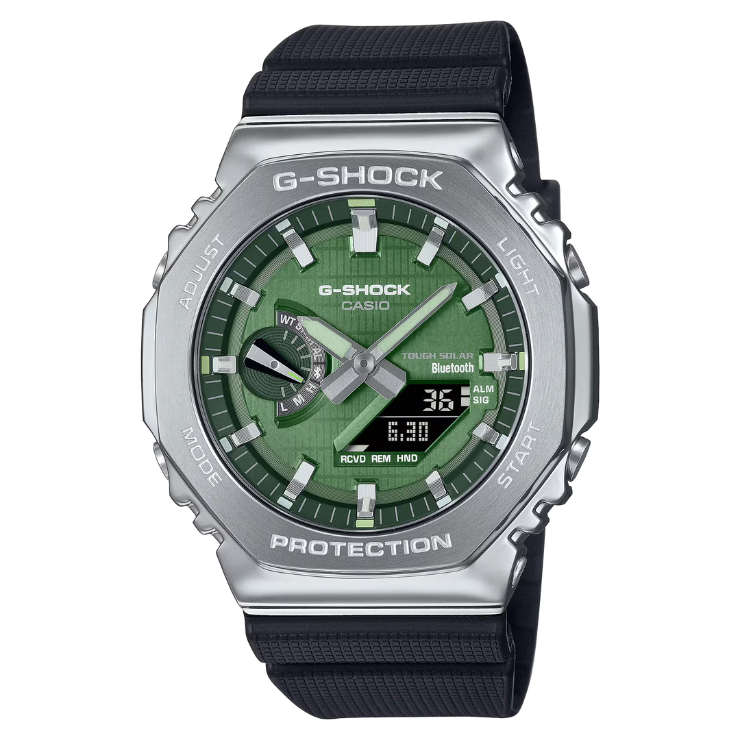 Reloj G-Shock GBM-2100A-1A2 Original Carbon Core Guard con Bluetooth y Energía Solar - Resistencia Extrema 200 Metros
