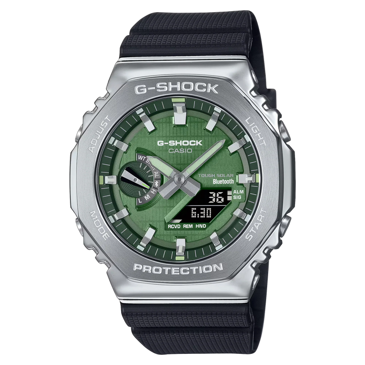 Reloj G-Shock GBM-2100A-1A2 Original Carbon Core Guard con Bluetooth y Energía Solar - Resistencia Extrema 200 Metros