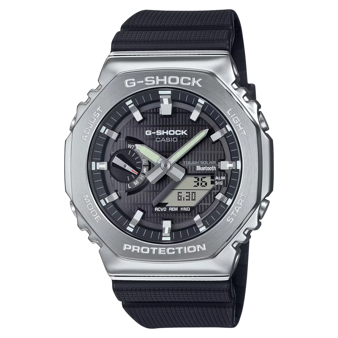 Reloj G-Shock GBM-2100A-1A2 Original Carbon Core Guard con Bluetooth y Energía Solar - Resistencia Extrema 200 Metros