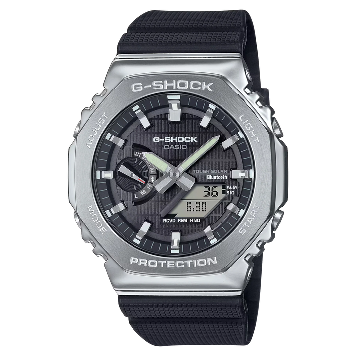 Reloj G-Shock GBM-2100A-1A2 Original Carbon Core Guard con Bluetooth y Energía Solar - Resistencia Extrema 200 Metros