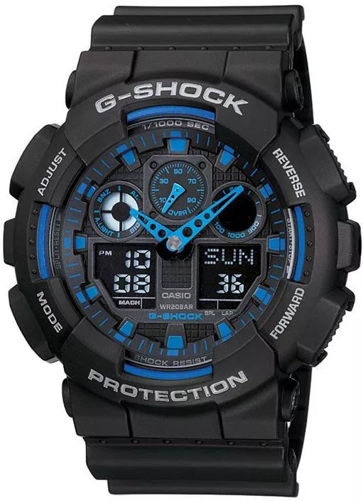 Reloj Casio G-Shock GA-100-1A2ER Original - Casio en Perú | Jherr Jewelry