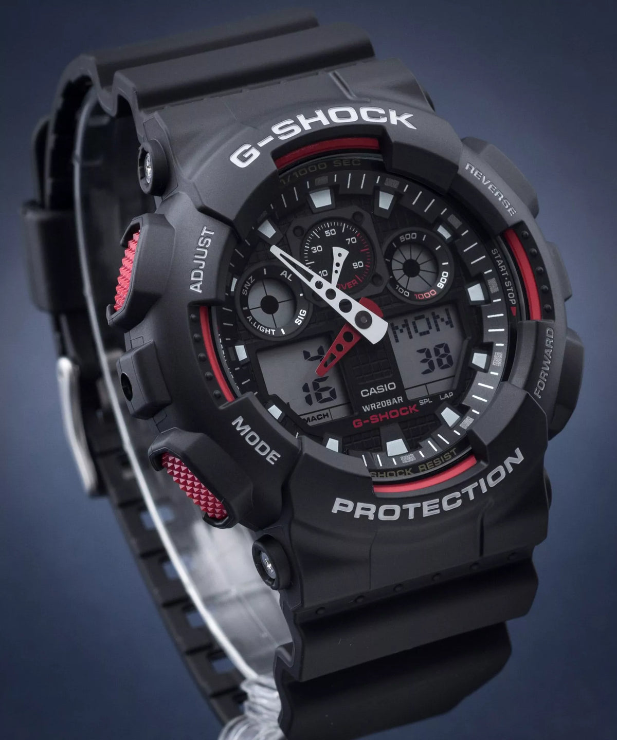 Reloj Casio G-Shock GA-100-1A4ER (GA-100-1A4) Original - Casio en Perú | Jherr Jewelry