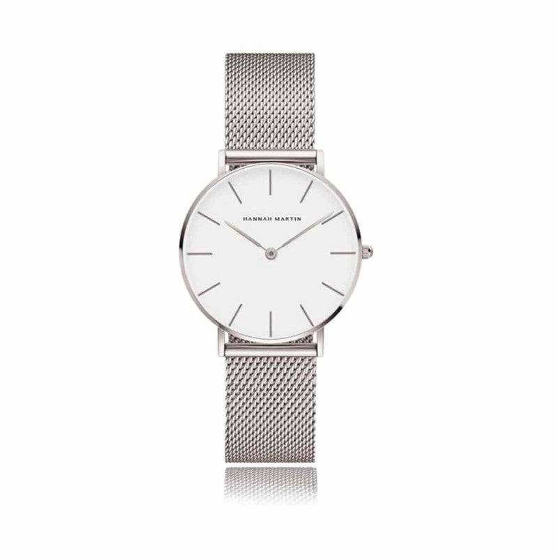 Relojes de Pareja Hannah Martin Silver Moon - Hannah Martin en Perú | Jherr Jewelry