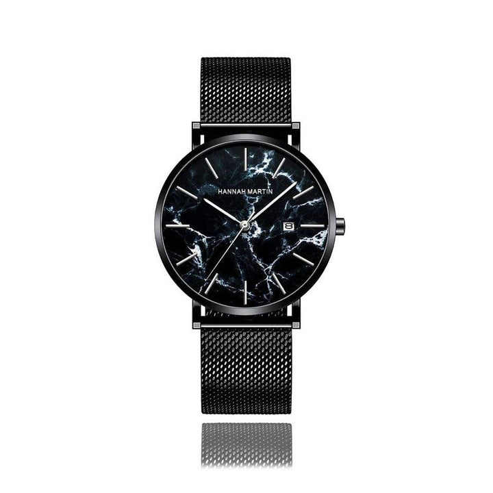 Reloj Hannah Martin Acero Negro Puro - Hannah Martin en Perú | Jherr Jewelry