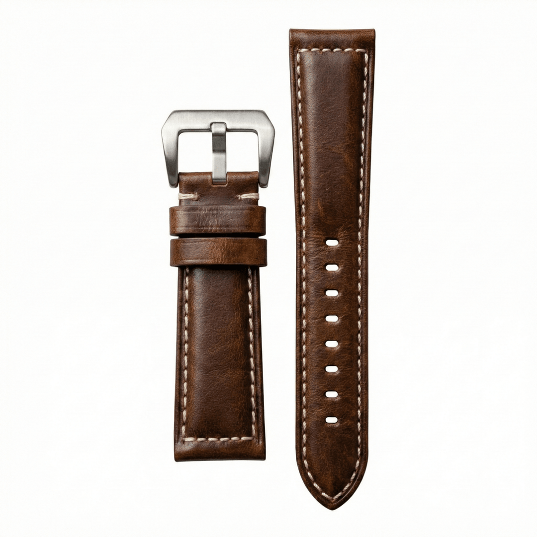 Correa Cuero Premium 22MM para Hombre - Jherr Jewelry Perú en Perú | Jherr Jewelry