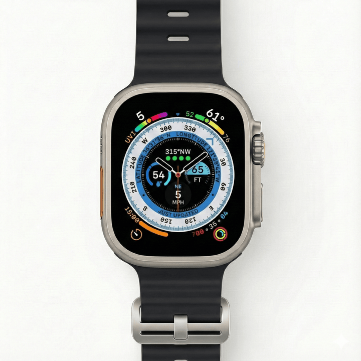 Smartwatch Ultra Deportivo Inteligente con Pantalla Táctil y Llamadas Bluetooth - Salud y Fitness Completo Correa Negra - JHERR JEWELRY en Perú | Jherr Jewelry