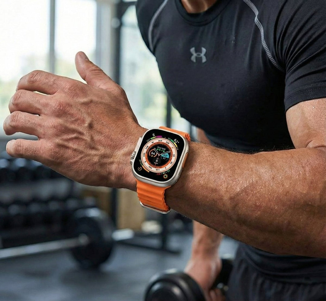 Smartwatch Ultra Deportivo Inteligente con Pantalla Táctil y Llamadas Bluetooth - Monitor de Salud y Fitness Completo - JHERR JEWELRY en Perú | Jherr Jewelry