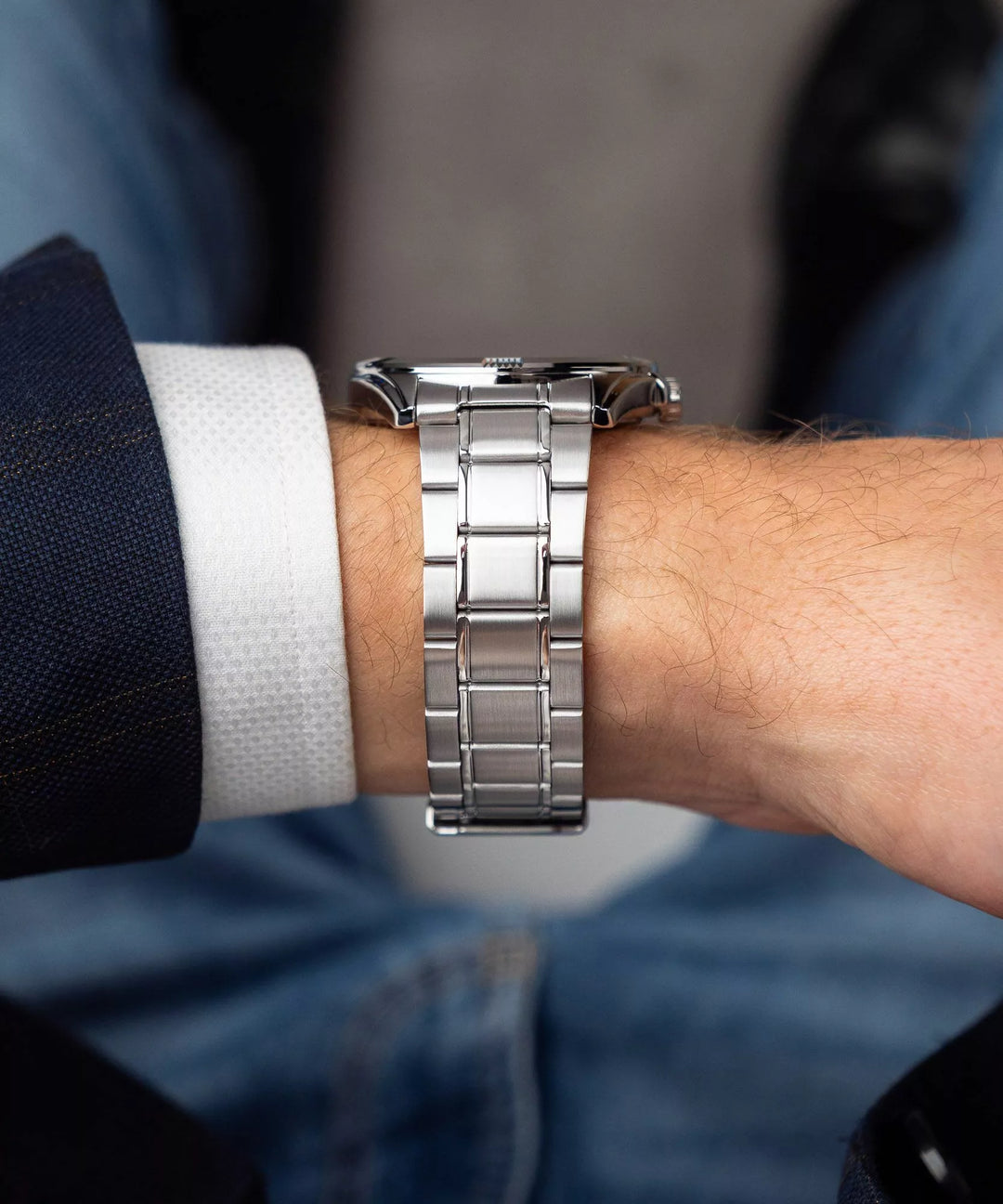 Reloj Casio MTP-1308D-2AVEF — Esfera Azul, Correa de Acero y Resistencia 50m - Casio en Perú | Jherr Jewelry