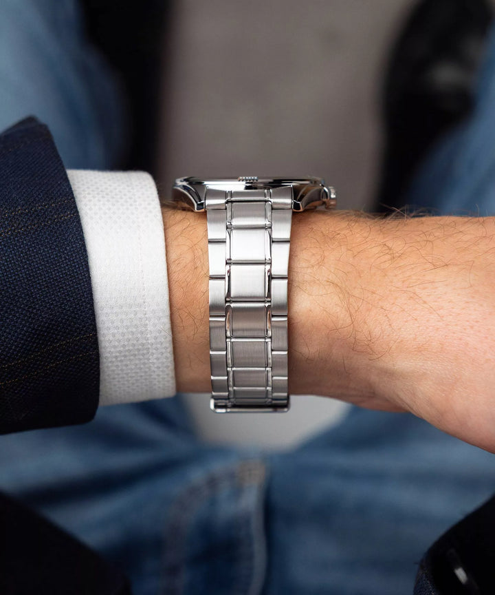 Reloj Casio MTP-1308D-2AVEF — Esfera Azul, Correa de Acero y Resistencia 50m - Casio en Perú | Jherr Jewelry