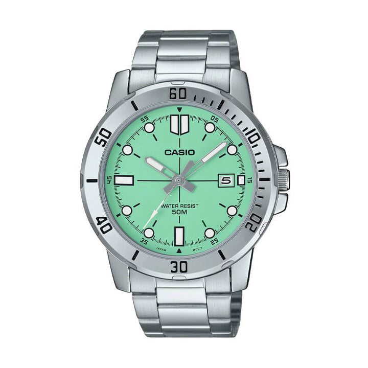Reloj Casio MTP-VD01D-3E1V Análogo Hombre Original - Casio en Perú | Jherr Jewelry