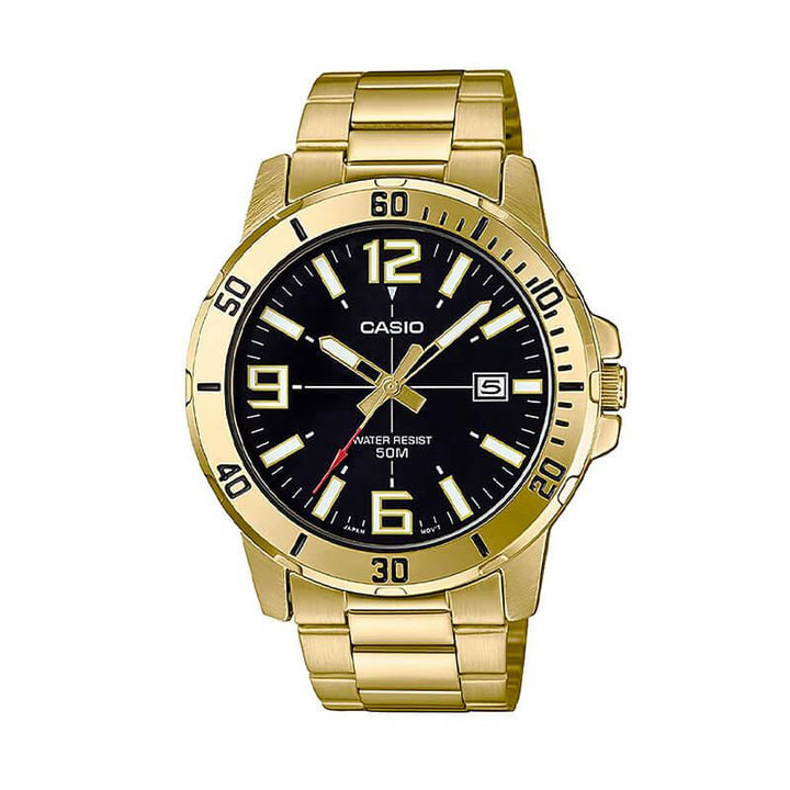 Reloj Casio MTP-VD01G-1BV Análogo Hombre Original - Casio en Perú | Jherr Jewelry
