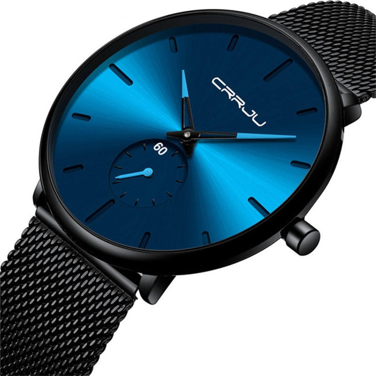 RELOJ CRRJU 2150 CUARZO NEGRO AZUL - CRRJU en Perú | Jherr Jewelry