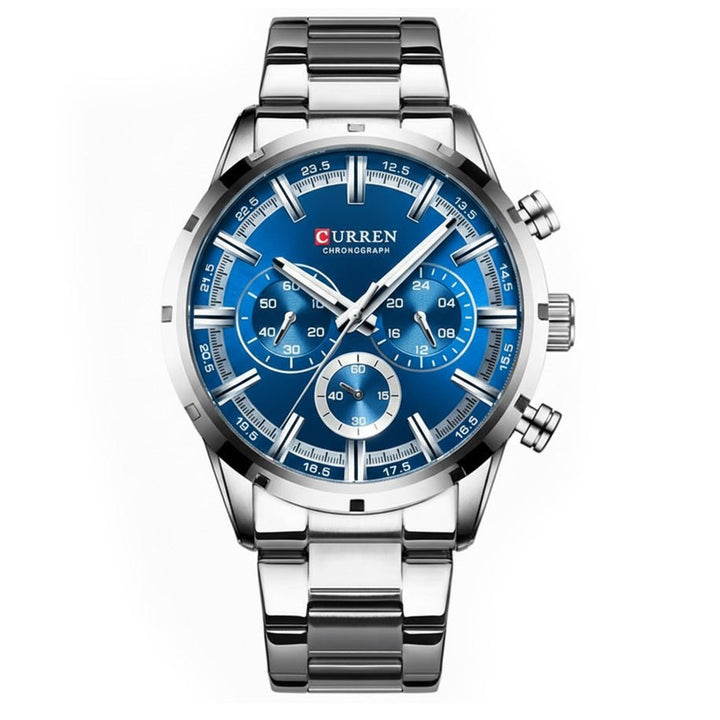 Reloj CURREN ORIGINAL 8355 Acero Inoxidable para Hombre | Diseño Elegante 40mm - Curren en Perú | Jherr Jewelry