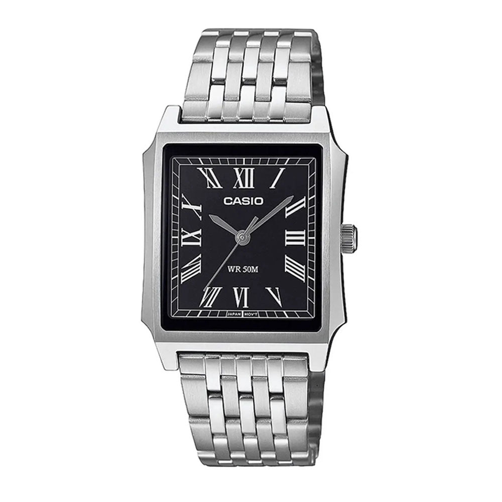 Reloj Casio MTP-B190D Hombre Analógico Acero Inoxidable 50m - Elegante