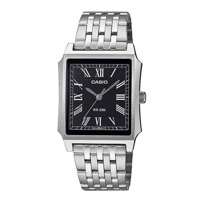Reloj Casio MTP-B190D Hombre Analógico Acero Inoxidable 50m - Elegante