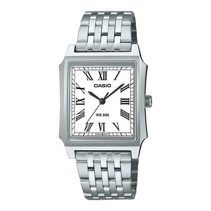 Reloj Casio MTP-B190D Hombre Analógico Acero Inoxidable 50m - Elegante