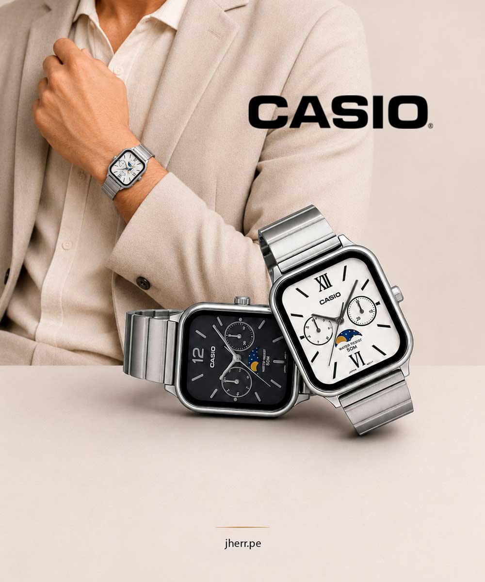 Relojes Casio Originales Fase Lunar Perú