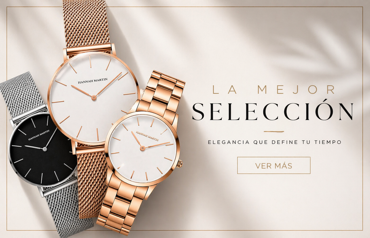 Relojes elegantes para mujer en Perú – Set de 3 modelos exclusivos de Jherr Jewelry