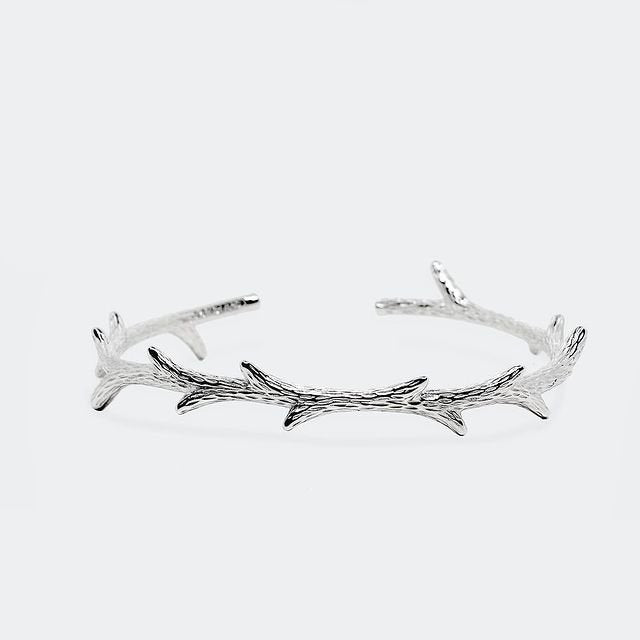 Brazalete de Plata 950 - Espinas de Jesucristo - Viccari en Perú | Jherr Jewelry