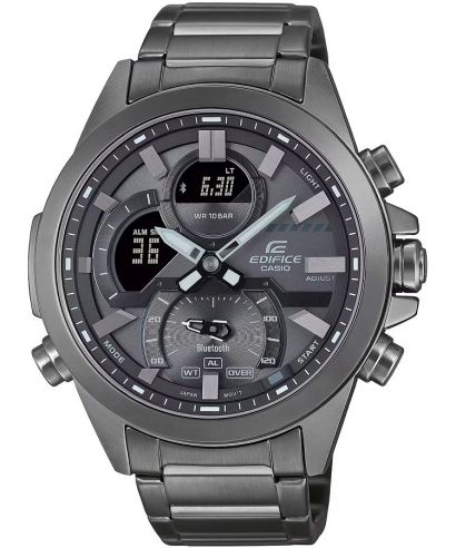 Reloj Casio Edifice ECB-30DC-1B bluetooth negro para hombre original - vista principal | Jherr Perú