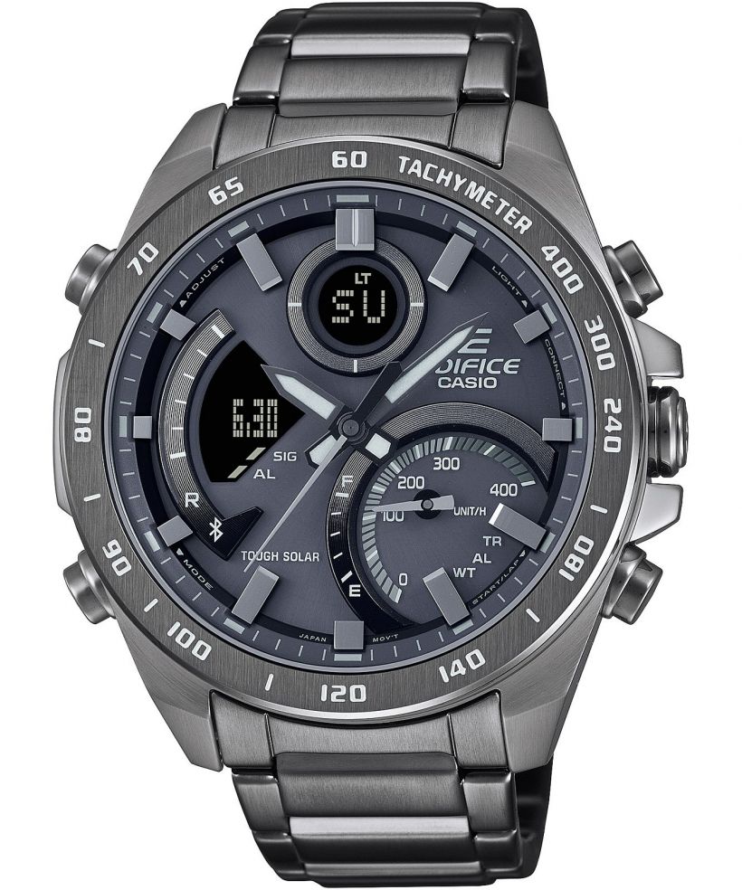 Reloj Casio Edifice ECB-900MDC-1A bluetooth negro para hombre original - vista principal | Jherr Perú
