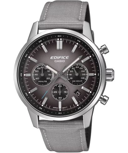 Reloj Casio Edifice EFR-575C-8A cronógrafo gris para hombre original - vista principal | Jherr Perú