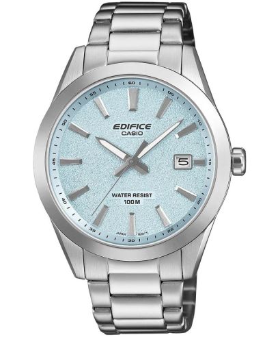 Reloj Casio Edifice EFV-160D-2B acero 100m azul para hombre original - vista principal | Jherr Perú