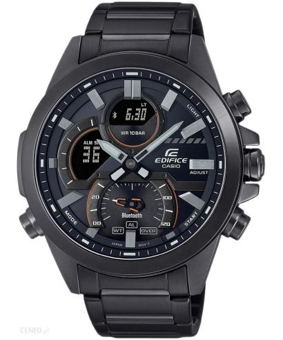 Reloj Casio Edifice ECB-30DC-1A bluetooth negro para hombre original - vista principal | Jherr Perú