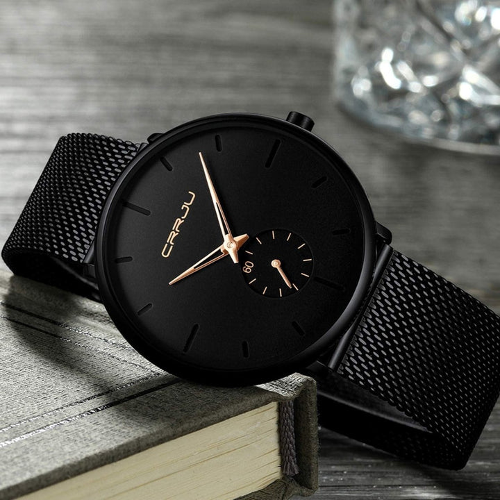 Reloj CRRJU 2150 Cuarzo Agujas Doradas - CRRJU en Perú | Jherr Jewelry