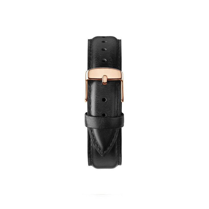 Correa Cuero Color Negro para Reloj - Intercambiable - Genuine en Perú | Jherr Jewelry