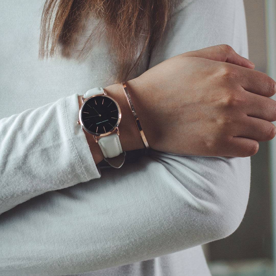 Reloj Bondi Black + Brazalete - JHERR JEWELRY en Perú | Jherr Jewelry