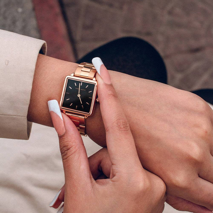 Reloj Hannah Martin para Mujer con Eslabones Oro Rosa - Hannah Martin en Perú | Jherr Jewelry
