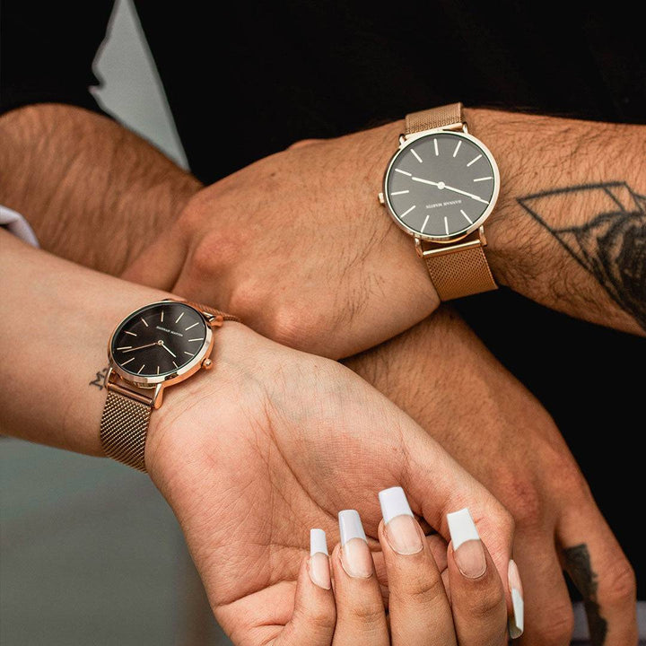 Relojes de Pareja Hannah Martin Blackrose - Hannah Martin en Perú | Jherr Jewelry