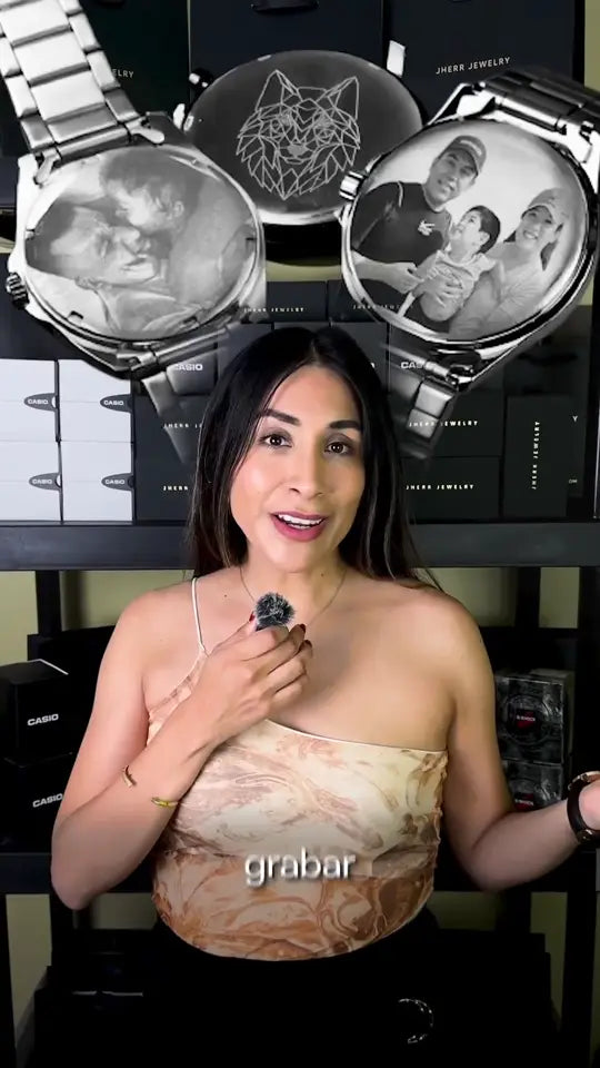 Relojes con grabado láser en Jherr Perú